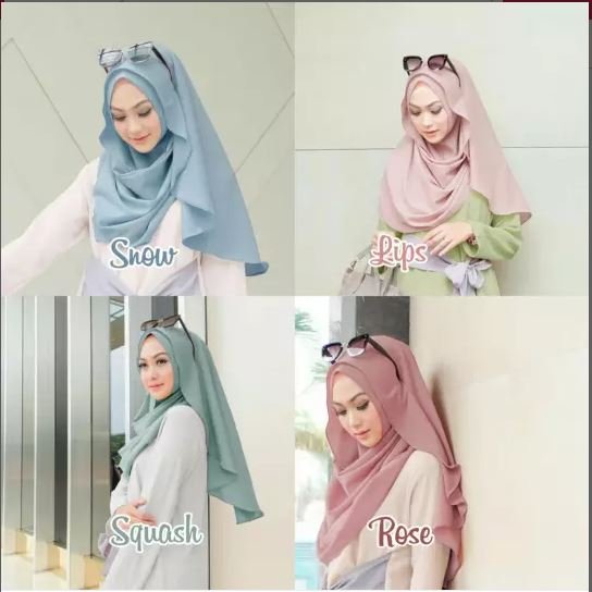 Detail Kerudung Langsung Pakai Modern Nomer 31