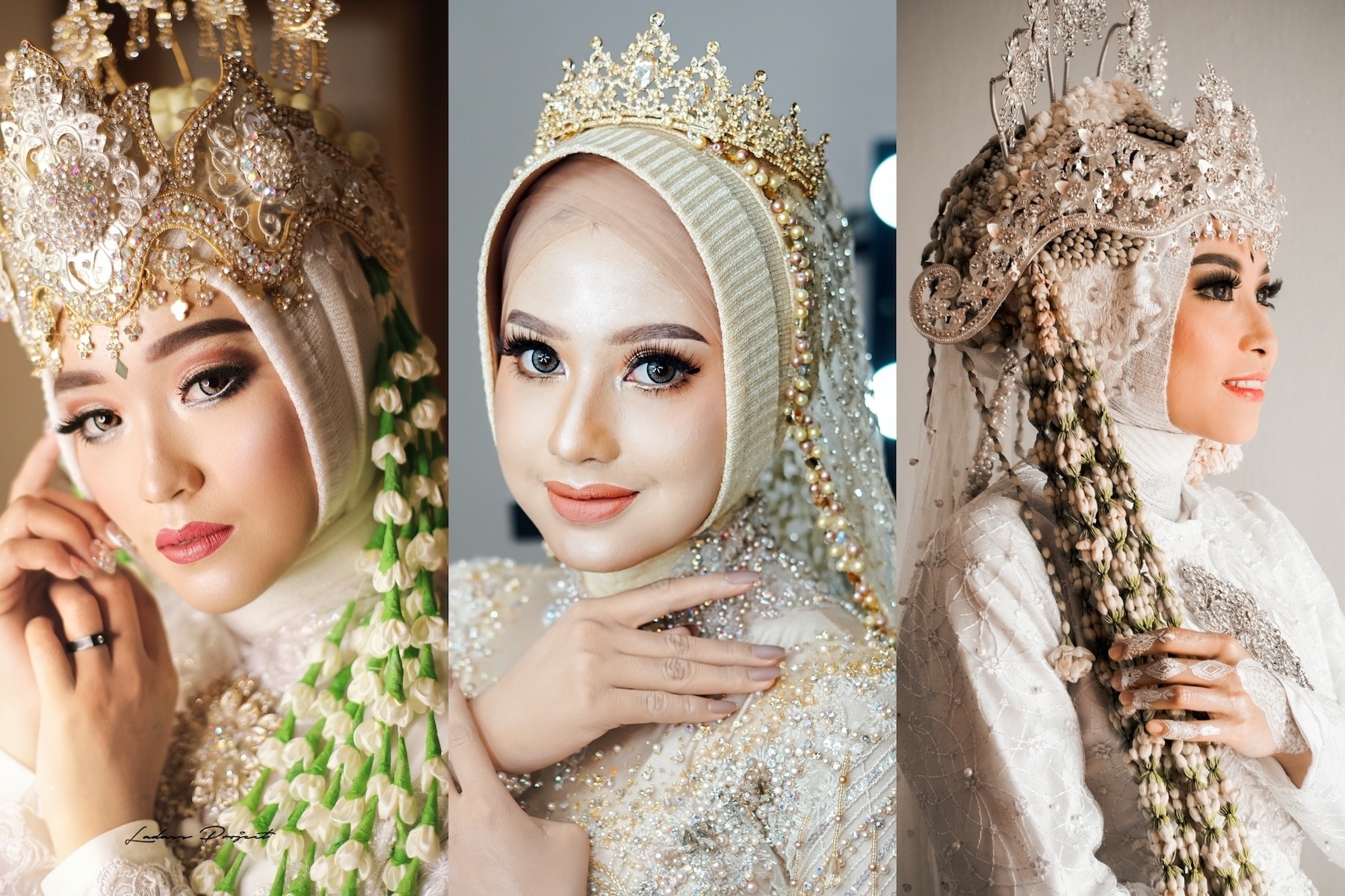 Detail Kerudung Pengantin Modern Nomer 52