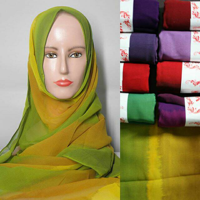 Detail Kerudung Rainbow Nomer 20