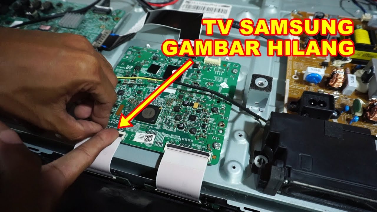 Detail Kerusakan Suara Adagambar Gelap Pada Lcd Samsung Type La32d451g3m Nomer 10