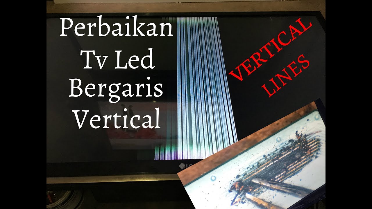 Detail Kerusakan Tv Led Lg Gambar Bergaris Nomer 4