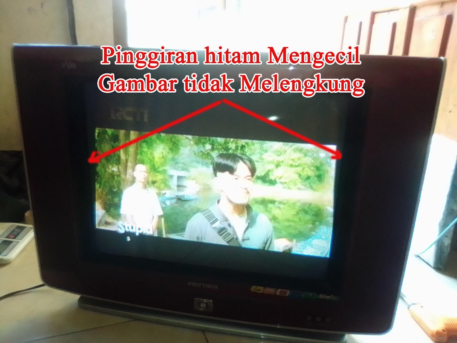 Detail Kerusakan Tv Polytron Gambar Bergaris Bagian Atas Nomer 27