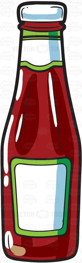 Detail Ketchup Bottle Clipart Nomer 9