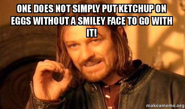 Detail Ketchup On Eggs Meme Nomer 30