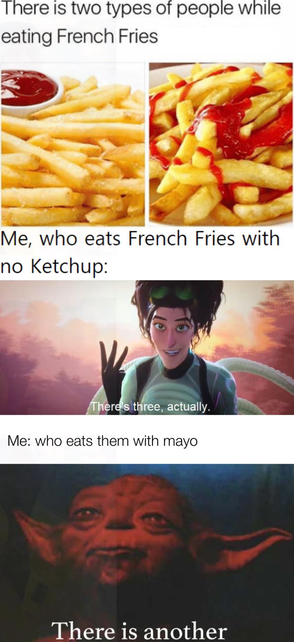 Detail Ketchup On Fries Meme Nomer 16