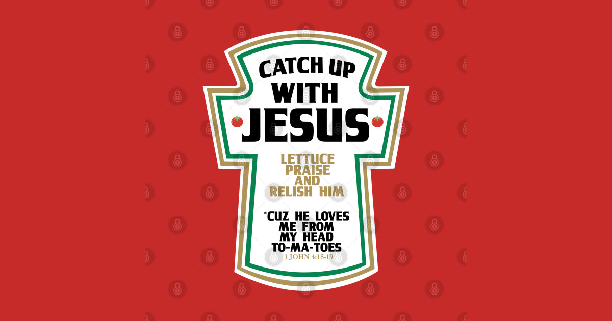 Detail Ketchup With Jesus Hoodie Nomer 7