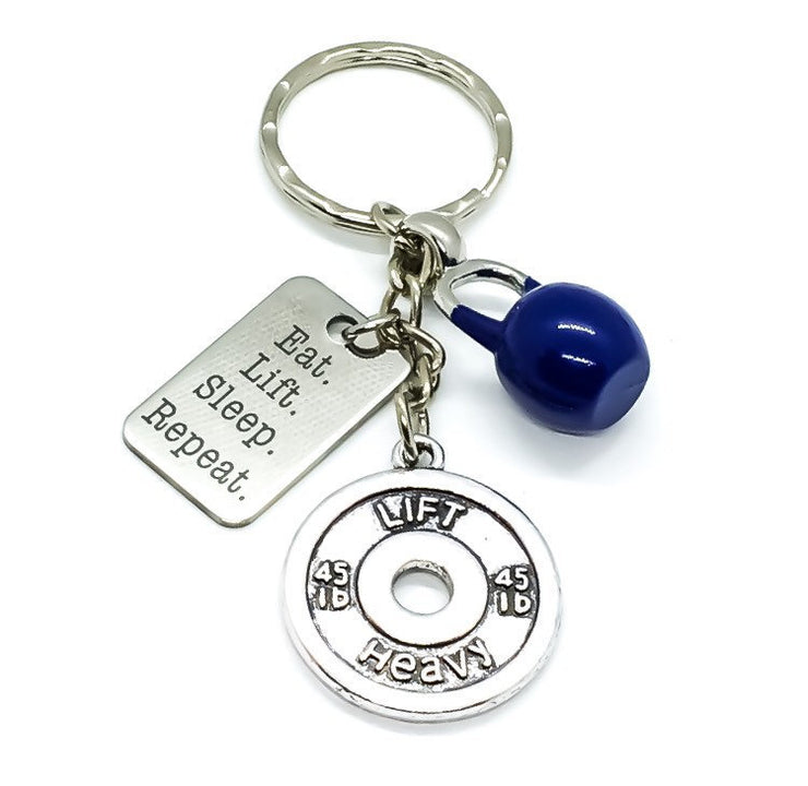 Detail Kettlebell Keychain Nomer 40