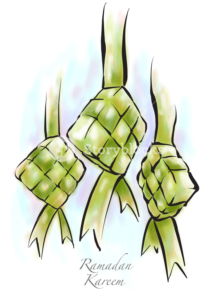 Detail Ketupat Drawing Nomer 4