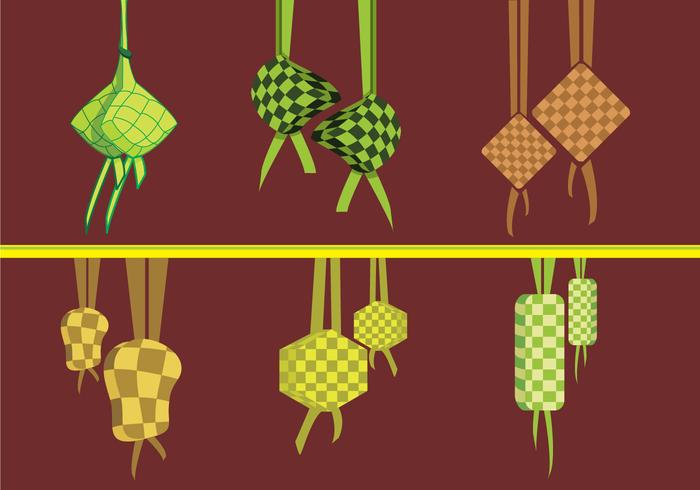 Detail Ketupat Idul Fitri Vector Nomer 43