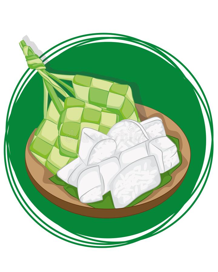 Detail Ketupat Illustration Nomer 4