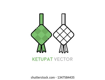 Detail Ketupat Illustration Nomer 49