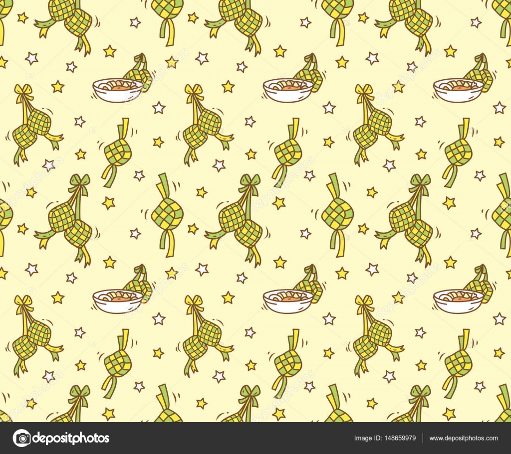 Detail Ketupat Vector Background Nomer 40