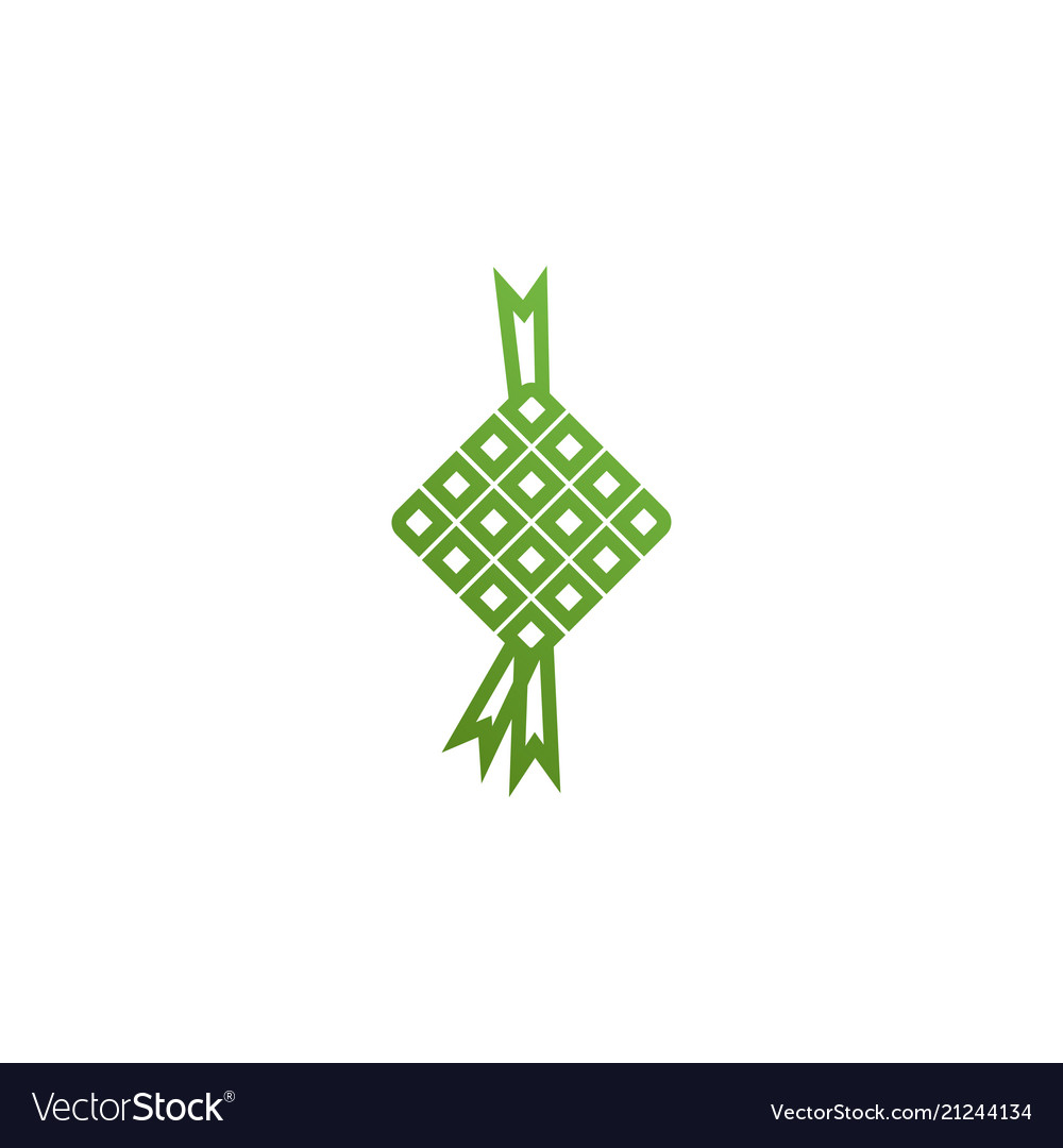 Ketupat Vector Free - KibrisPDR