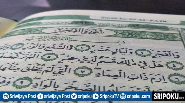 Detail Keutamaan Surat Al Fajr Nomer 6