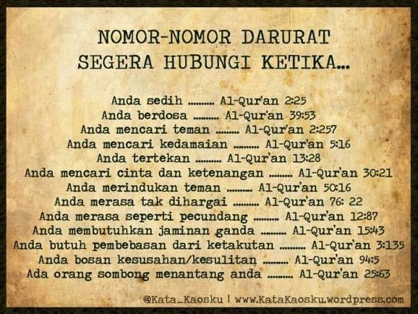 Detail Keutamaan Surat Al Mulk Dan Waqiah Nomer 21