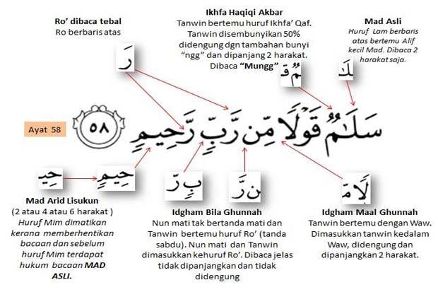 Keutamaan Surat Yasin Ayat 58 - KibrisPDR