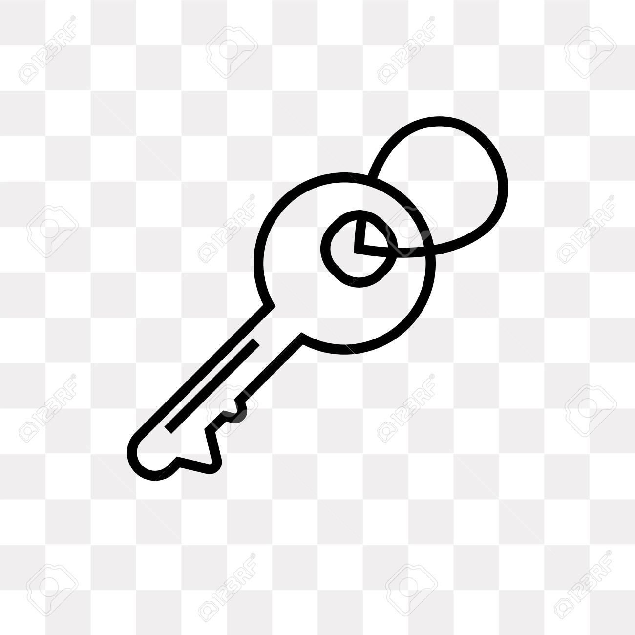 Detail Key With Transparent Background Nomer 3