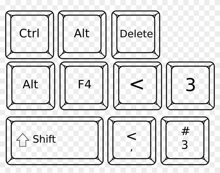 Detail Keyboard Keys Png Nomer 29