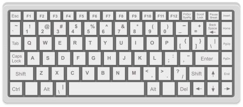 Detail Keyboard Komputer Png Nomer 25