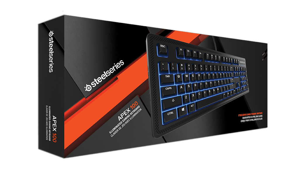 Detail Keyboard Steelseries Apex 100 Nomer 3