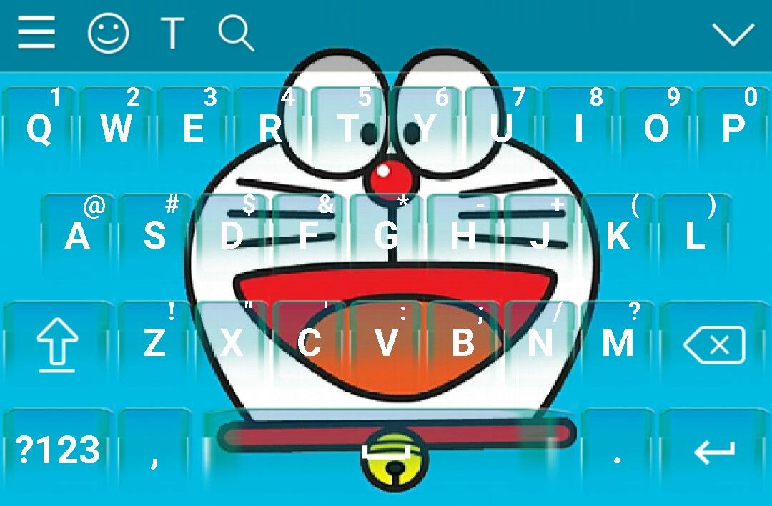 Keyboard Tema Doraemon - KibrisPDR