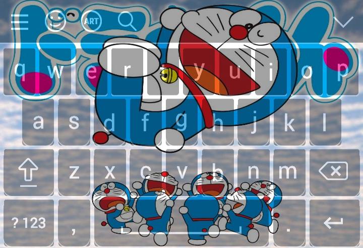 Detail Keyboard Tema Doraemon Nomer 9