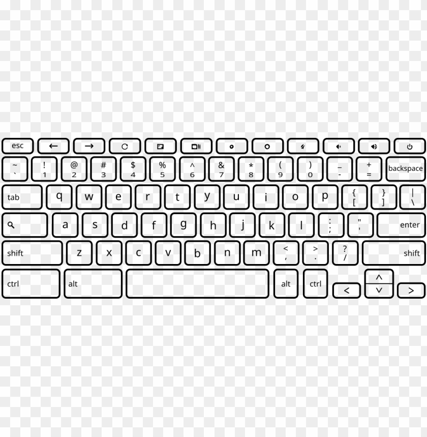 Detail Keyboard Transparent Png Nomer 16