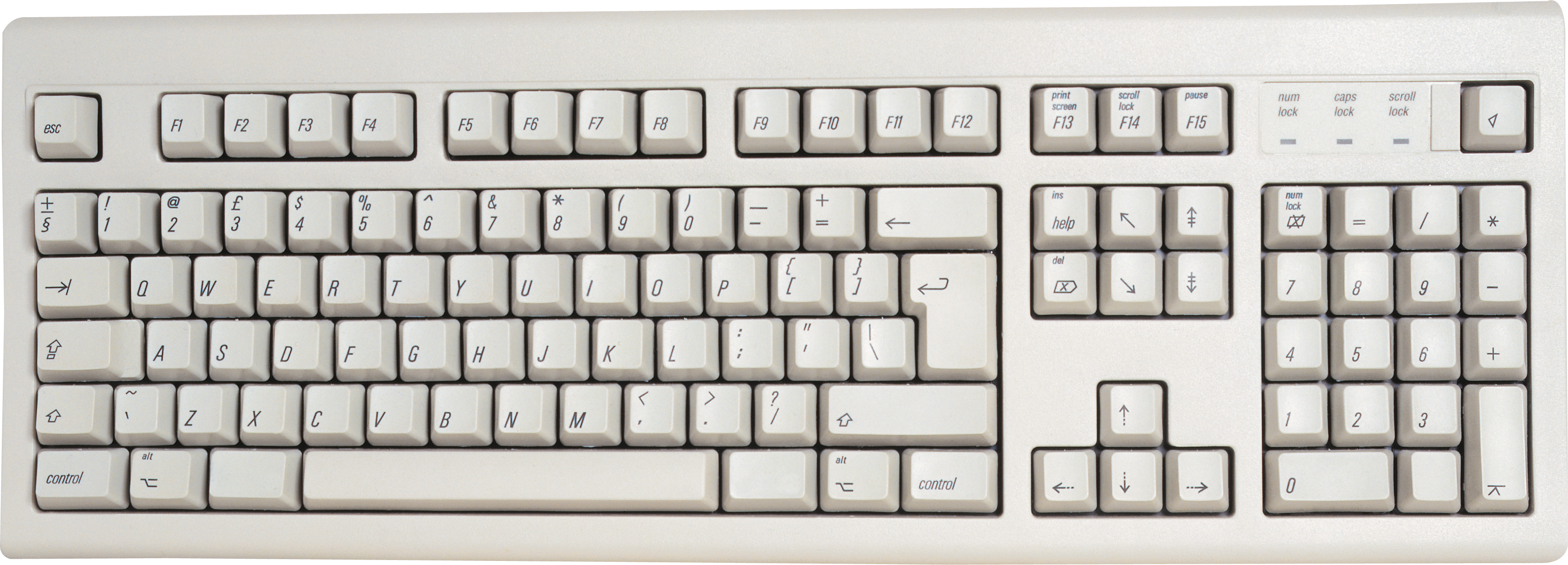 Detail Keyboard Transparent Png Nomer 21