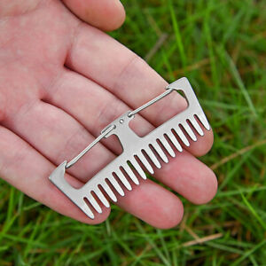 Detail Keychain Beard Comb Nomer 30