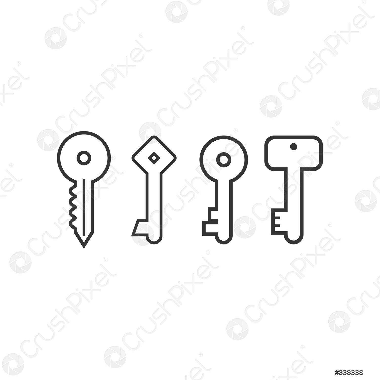 Detail Keys Logo Nomer 32