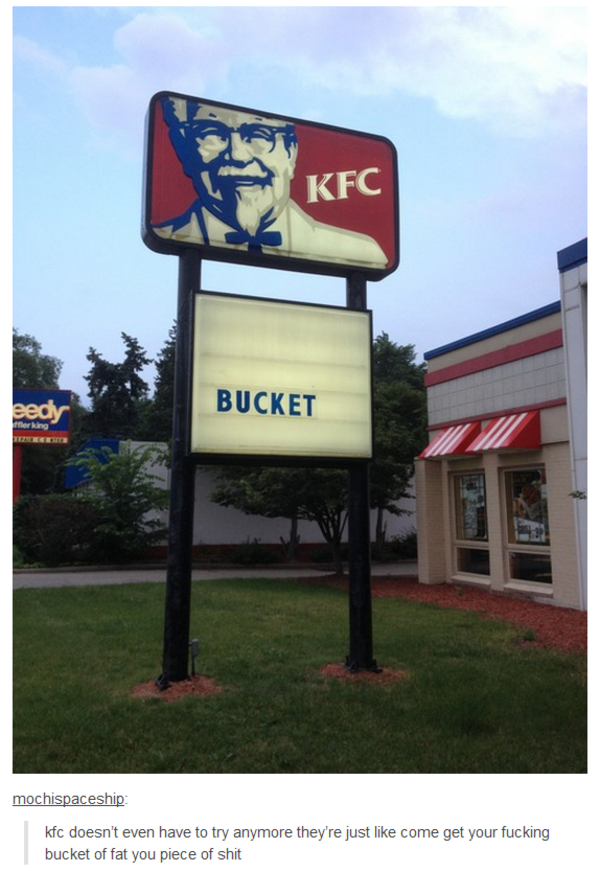 Kfc Bucket Sign Meme - KibrisPDR