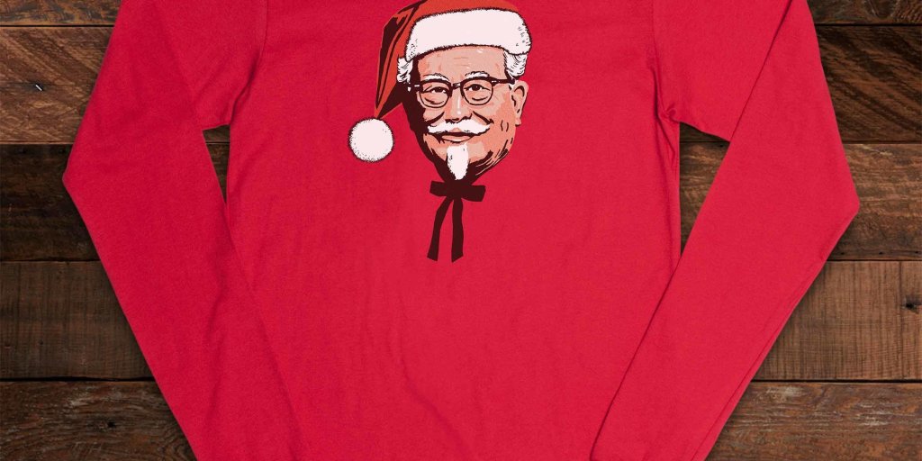 Detail Kfc Christmas Sweater Nomer 10