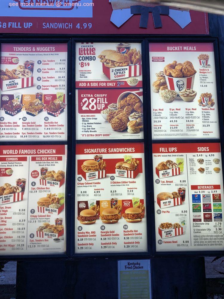 Detail Kfc Menu Images Nomer 23