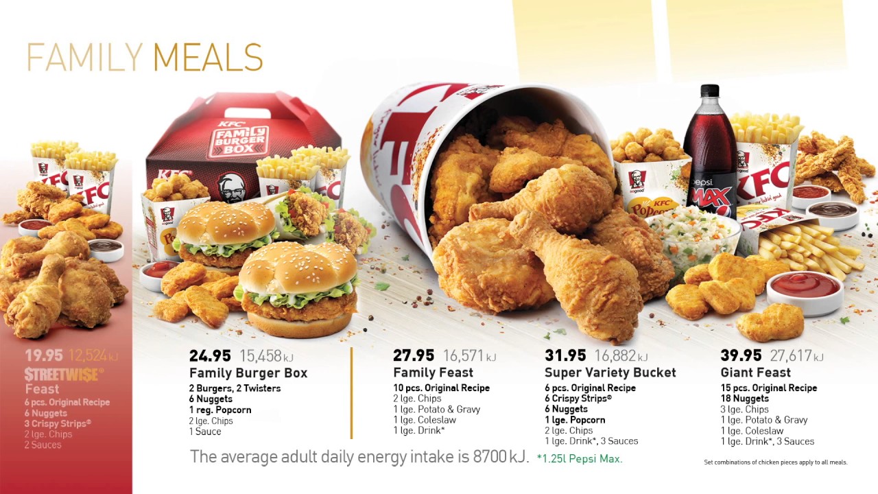 Detail Kfc Menu Images Nomer 33