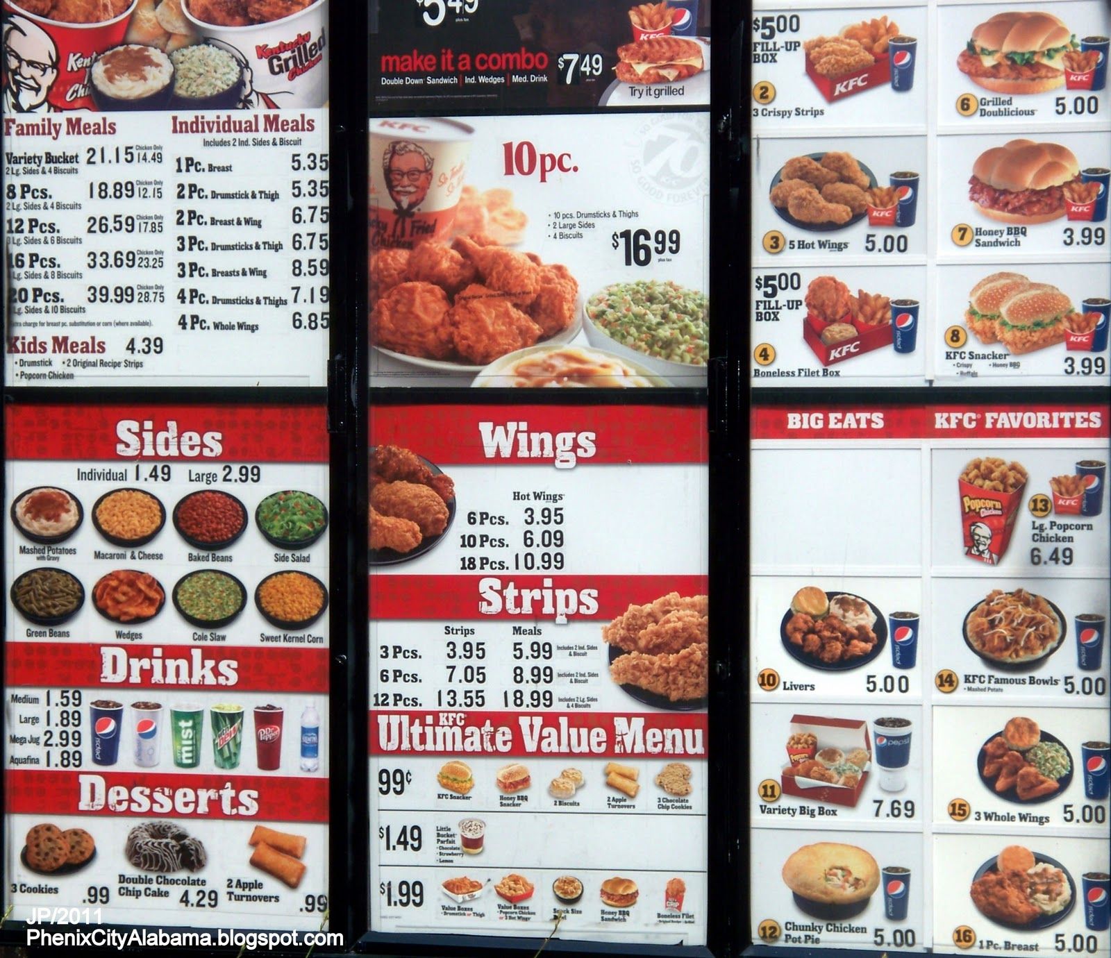 Detail Kfc Menu Images Nomer 4