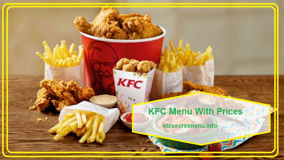 Detail Kfc Menu Picture Nomer 19