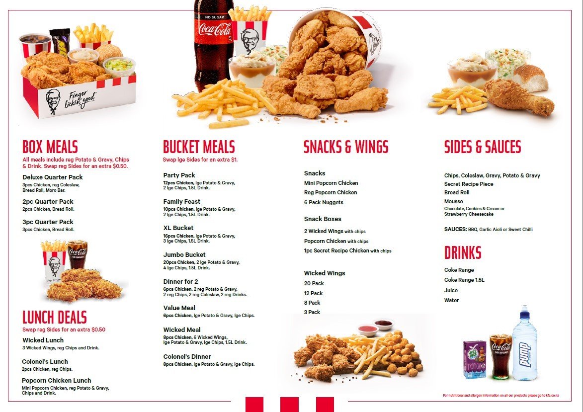 Detail Kfc Menu Picture Nomer 44