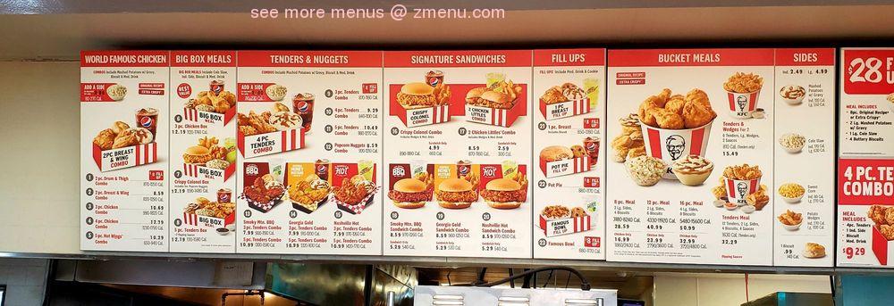 Detail Kfc Menu Picture Nomer 9