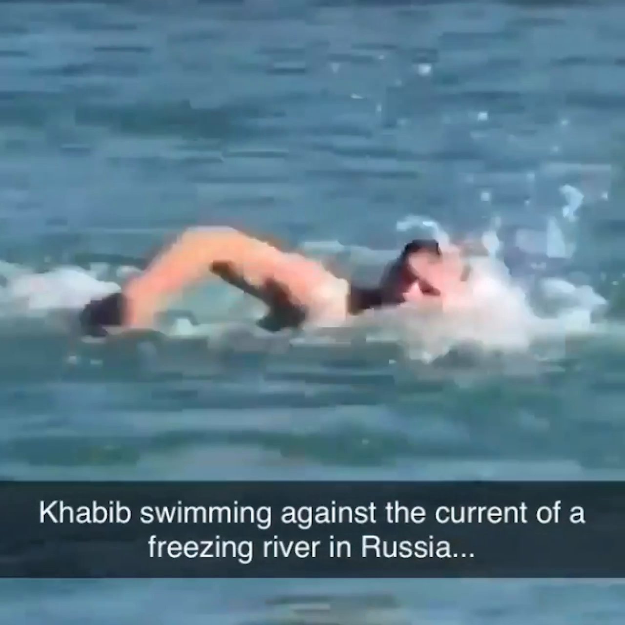 Detail Khabib Nurmagomedov Swimming Nomer 20