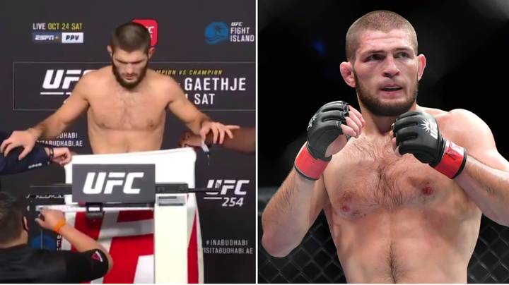 Detail Khabib Nurmagomedov Walking Weight Nomer 18