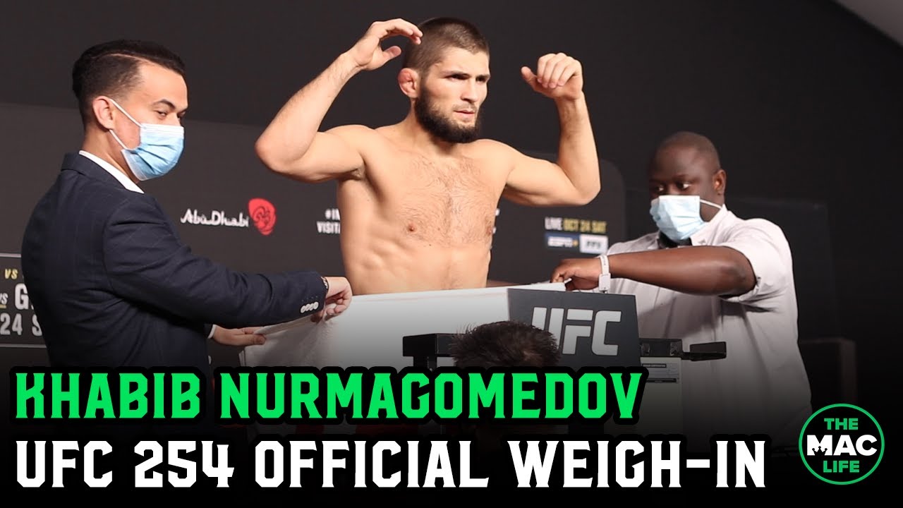 Detail Khabib Nurmagomedov Walking Weight Nomer 21