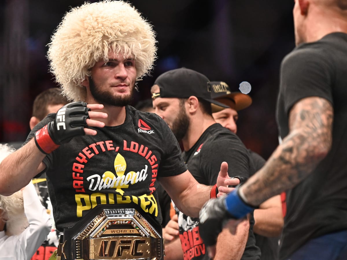 Detail Khabib Russian Hat Nomer 20