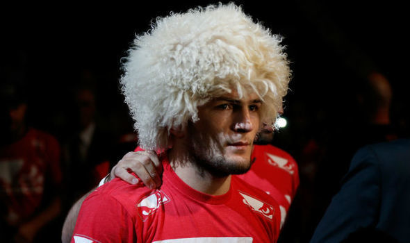 Detail Khabib Russian Hat Nomer 33