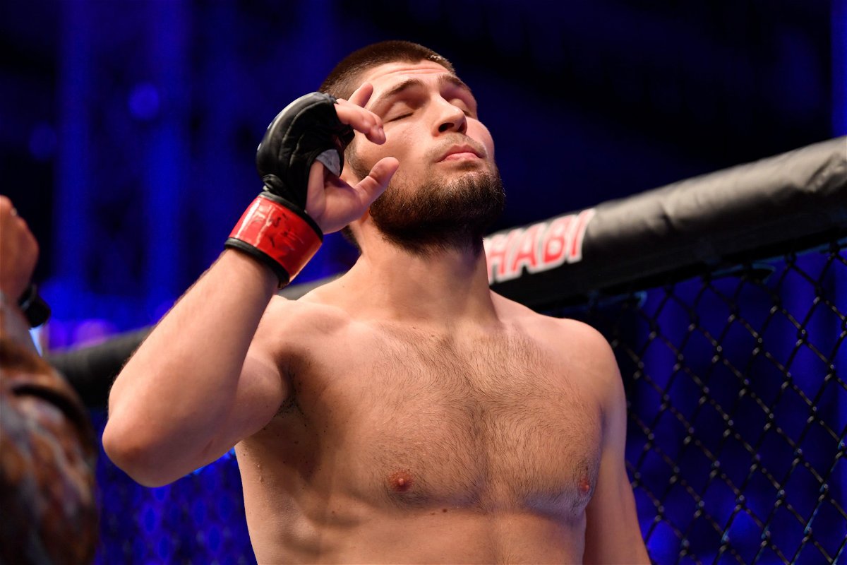 Detail Khabib Russian Hat Nomer 51