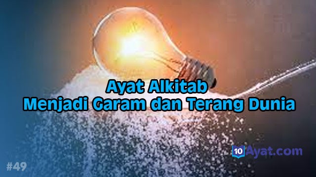 Detail Khotbah Garam Dan Terang Dunia Nomer 42