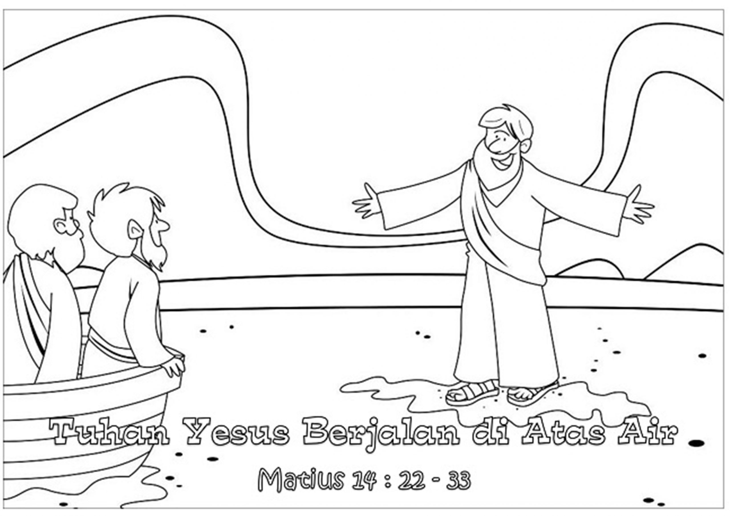 Detail Khotbah Yesus Berjalan Diatas Air Nomer 43