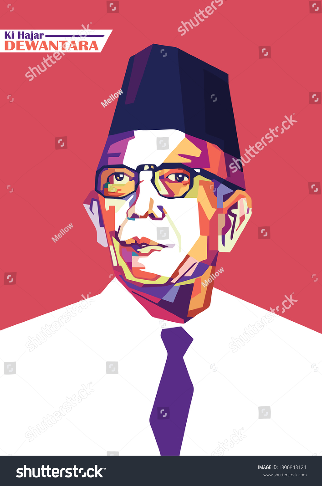 Detail Ki Hajar Dewantara Vector Nomer 14