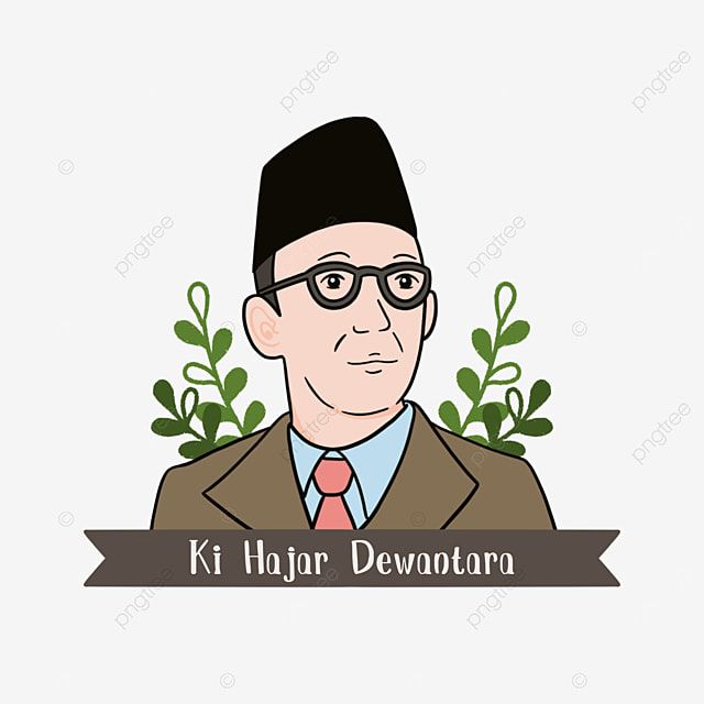 Detail Ki Hajar Dewantara Vector Nomer 16