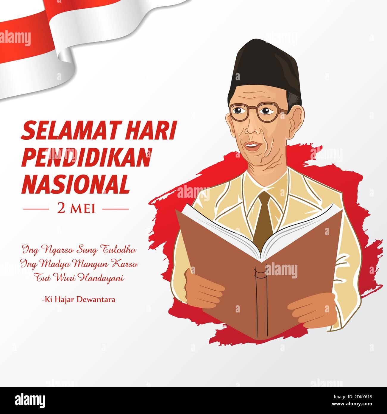 Detail Ki Hajar Dewantara Vector Nomer 29