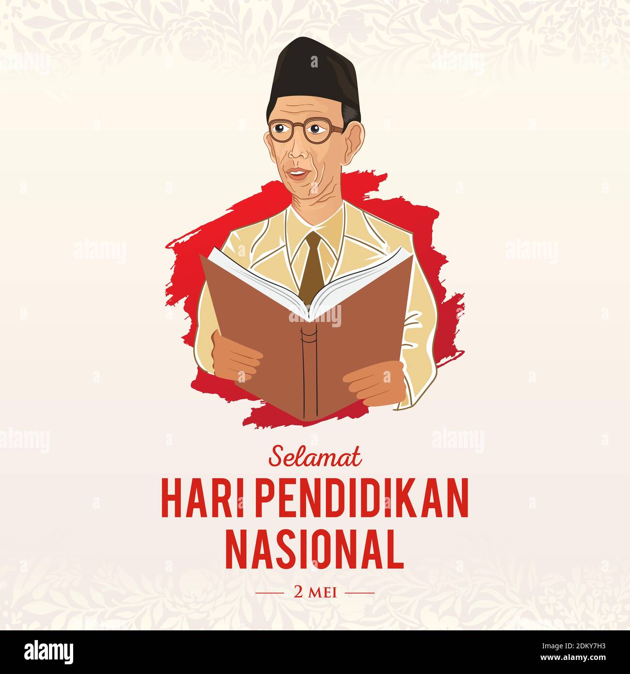 Detail Ki Hajar Dewantara Vector Nomer 34